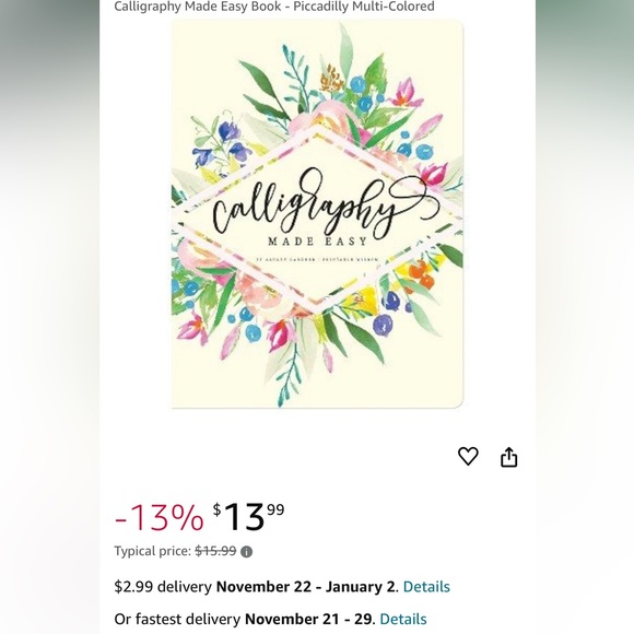 Calligraphy Made Easy Tutorial Workbook - Picture 8 of 8